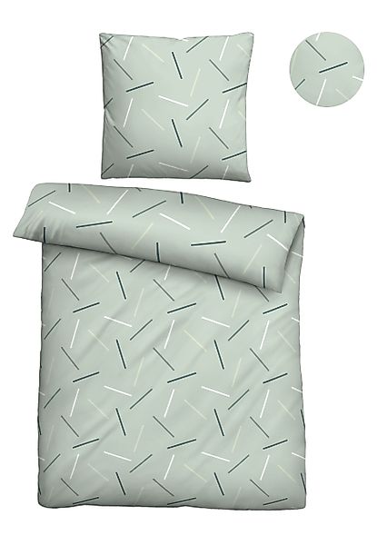 Biberna Bettwäsche 0025010, Soft-Seersucker, 2 teilig, günstig online kaufen
