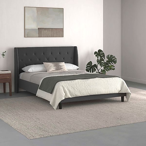 OTTO home Polsterbett »Kempton« 1 Stk. tlg. mit Rautenheftung, gepolstert, günstig online kaufen