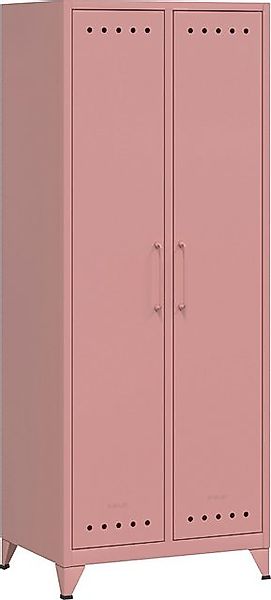 Bisley Aktenschrank Fern Maxi Kleiderschrank in Pastellpink - Maße: H 180 x günstig online kaufen