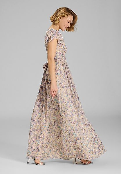 SWING Maxikleid Taillierter Schnitt mit ausgestelltem günstig online kaufen