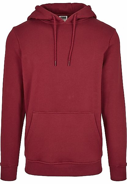 URBAN CLASSICS Rundhalspullover "Urban Classics Herren Organic Basic Hoody" günstig online kaufen