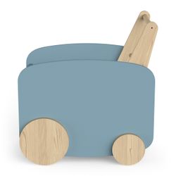habeig Spielzeugtruhe Spielzeugbox Spielwagen Spielauto MDF günstig online kaufen