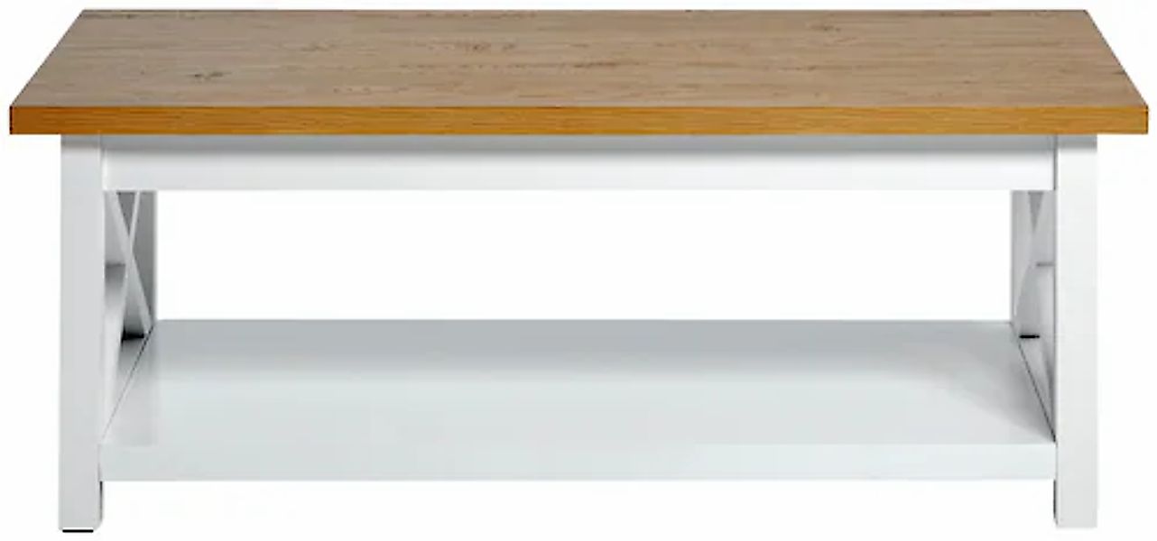 Jahnke Couchtisch »CHALET COFFEE«, (1 St.), Couchtisch, Kaffetisch, mit Abl günstig online kaufen