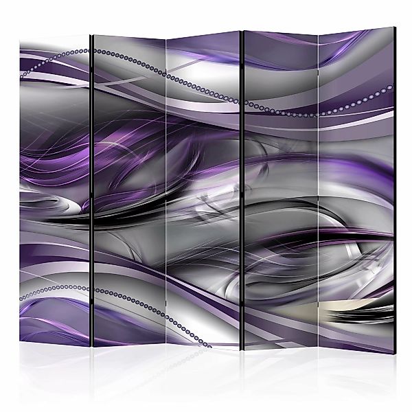 5-teiliges Paravent - Tunnels (violet) Ii [room Dividers] günstig online kaufen