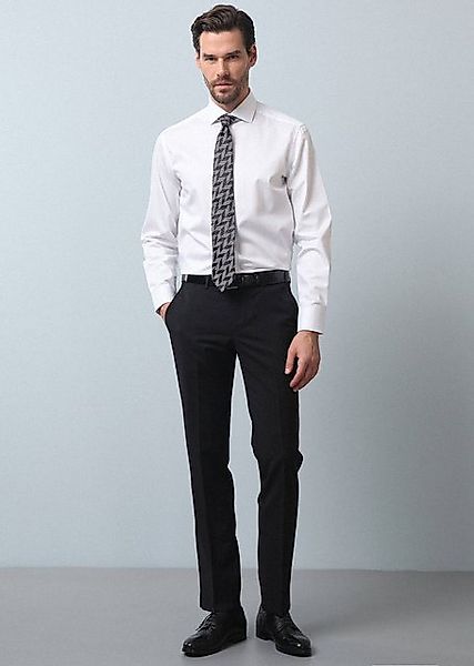 RAMSEY Chinohose Klassische Hose aus 100 % Wolle mit modernem Muster günstig online kaufen