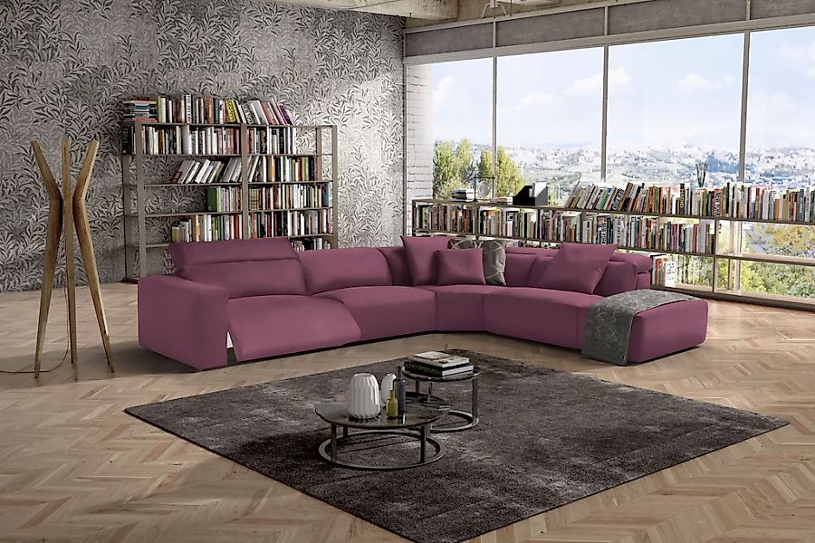 Egoitaliano Ecksofa "Beverly, extravangantes Designsofa mit erstklassigem S günstig online kaufen