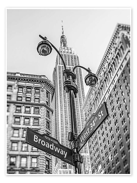 Posterlounge Poster Assaf Frank, Broadway-Schild in günstig online kaufen
