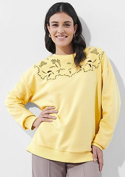 Alba Moda Strickpullover Sweatshirt günstig online kaufen