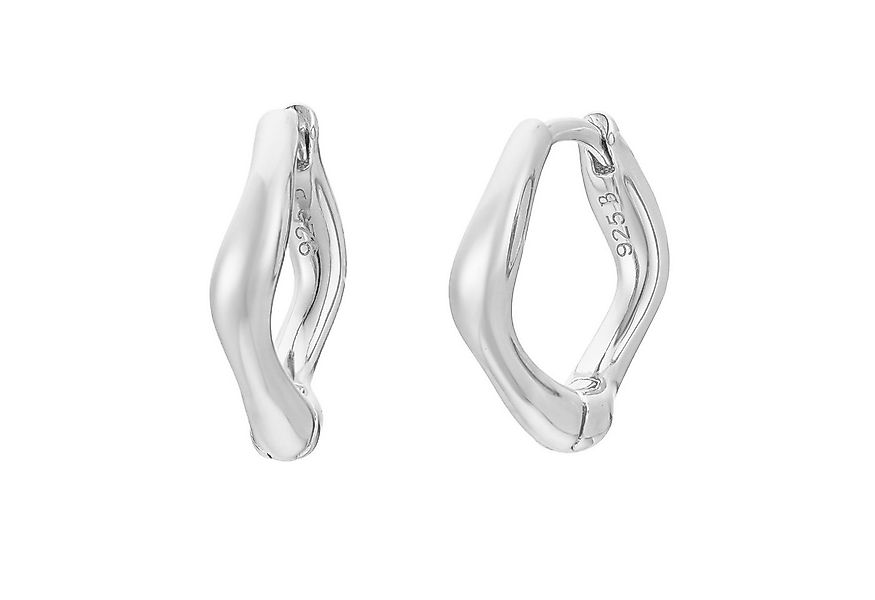 Brandlinger Paar Creolen Ohrringe Grenoble (groß), Silber 925 vergoldet, or günstig online kaufen