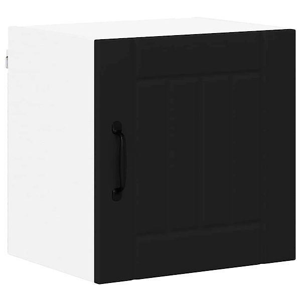 vidaXL Küchenschrank mit Regal Schwarz 40 x 31 x 40 cm Holzwerkstoff 884876 günstig online kaufen