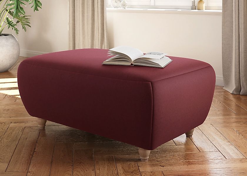 Home affaire Polsterhocker "Boston" 1 tlg. in 4 Bezugsqualitäten, auch in N günstig online kaufen