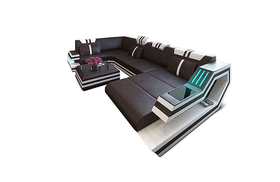Sofa Dreams Wohnlandschaft Leder Sofa Ledercouch günstig online kaufen