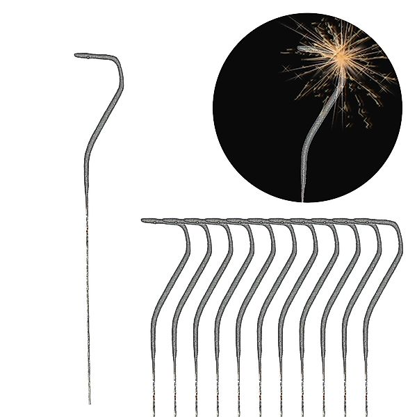 CEPEWA Geburtstagskerze Wunderkerze Zahl Sieben 2er günstig online kaufen