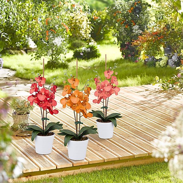 relaxdays Gartenpflege-Set Große Pflanzenclips im 120er günstig online kaufen