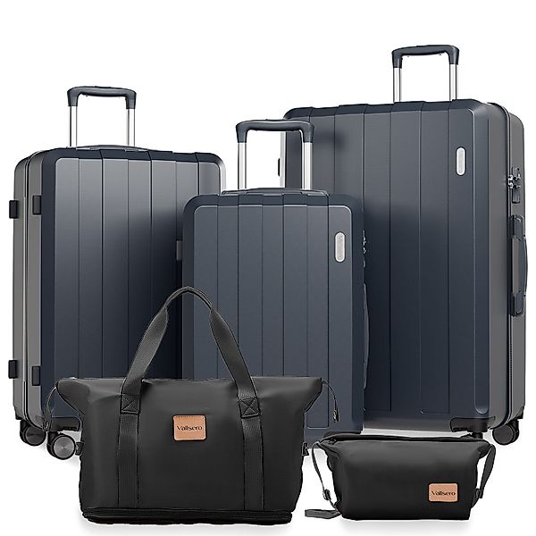 VALLSERO Trolleyset Koffer-Set( M,L,XL) Hartschalen-Koffer, Rollkoffer günstig online kaufen