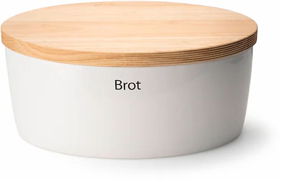 Continenta Brotkasten, (1 tlg.), Brottopf, mit Holzdeckel, auch als Brotsch günstig online kaufen