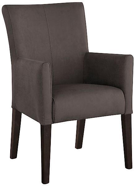 Home affaire Esszimmerstuhl "King" () Polsterstuhl, Armlehnstuhl, Gestell M günstig online kaufen