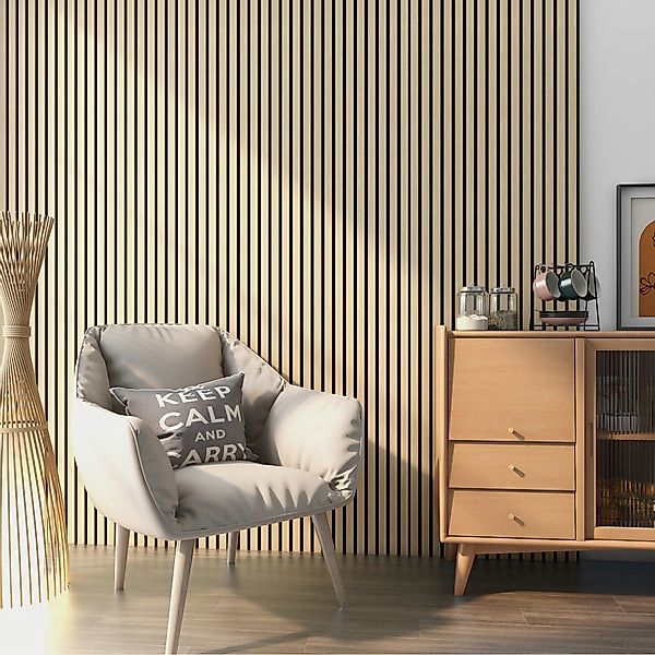 neu.holz 3D Wandpaneel, (Set, 4-tlg) »Vang« günstig online kaufen
