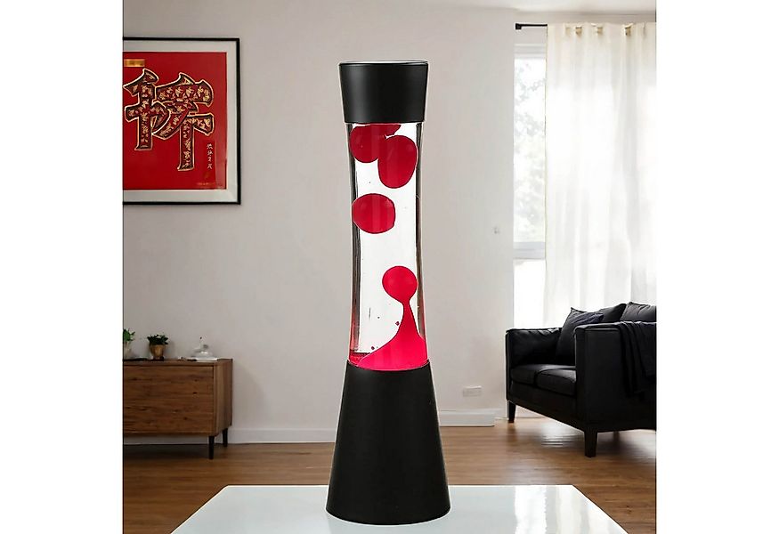 Licht-Erlebnisse Lavalampe RINGO, Warmweiß, Tischlampe rot stilvoll Schlafz günstig online kaufen