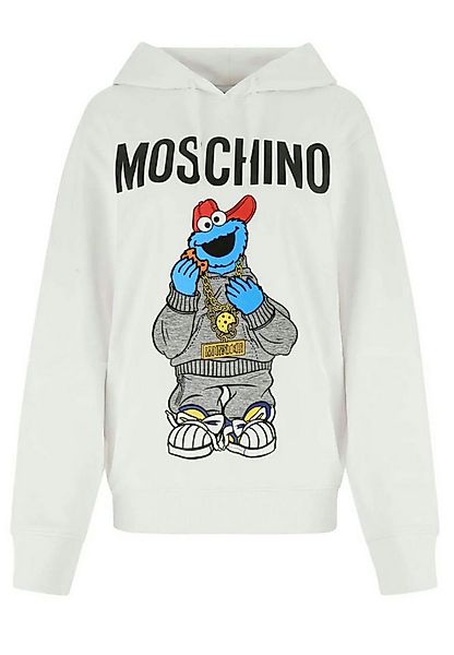 Moschino Hoodie X SESAME STREET LIMITED Oversize Unisex Cookie Monster Swea günstig online kaufen