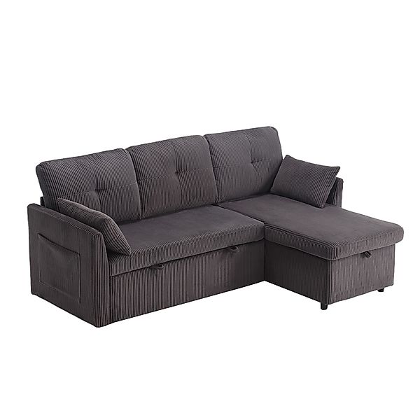 Yorbay Schlafsofa Ecksofa mit Bettfunktion und günstig online kaufen