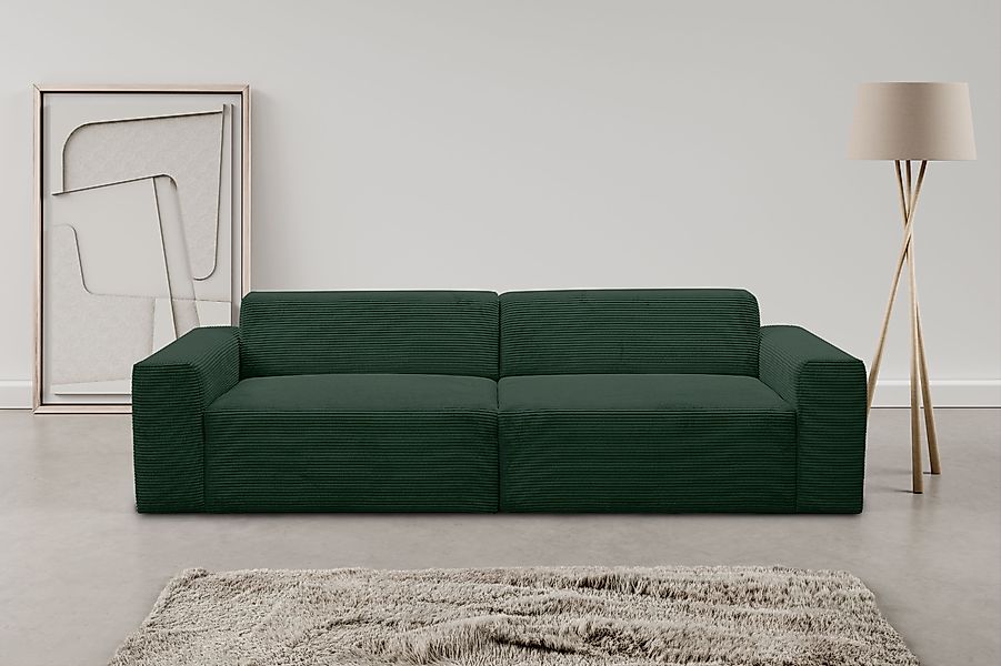WERK2 Sofa »Zeus 3-Sitzer, Big-Sofa, Breite 256cm, Tiefe 105cm, modern & be günstig online kaufen