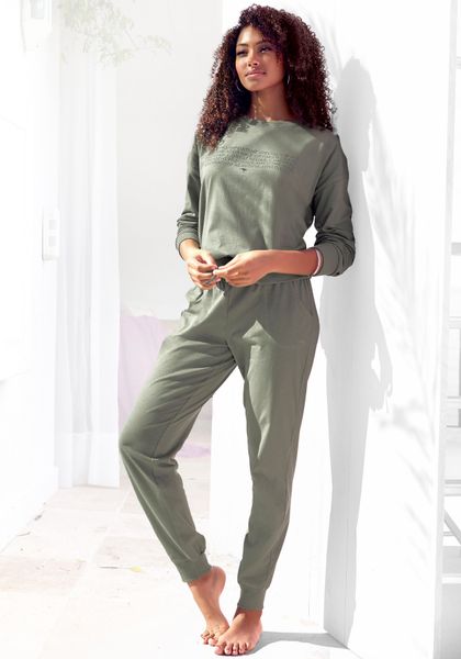 KangaROOS Pyjama 2 Stk. tlg., mit Slogan-Frontdruck günstig online kaufen