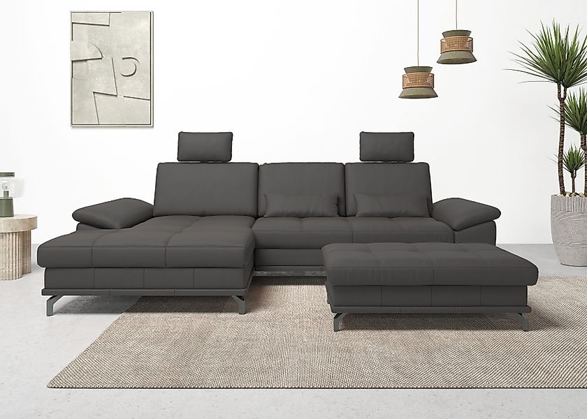 Places of Style Ecksofa Costello L-Form, günstig online kaufen