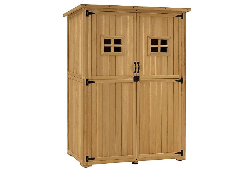 MCombo Gerätehaus M MCombo Gartenschrank Gartenhaus Holz 0912, 127×59×168 c günstig online kaufen