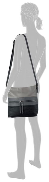 TOM TAILOR Umhängetasche "ELLEN Cross bag L" mit schickem Farbverlauf günstig online kaufen