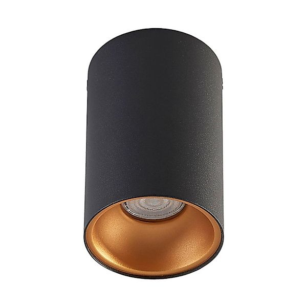 Arcchio Deckenlampe Vinja 9620698 Modern in Schwarz aus Aluminium 1-flammig günstig online kaufen