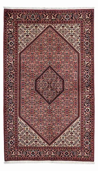 morgenland Wollteppich »Bidjar - Zanjan Medaillon Rosso 235 x 140 cm«, rech günstig online kaufen