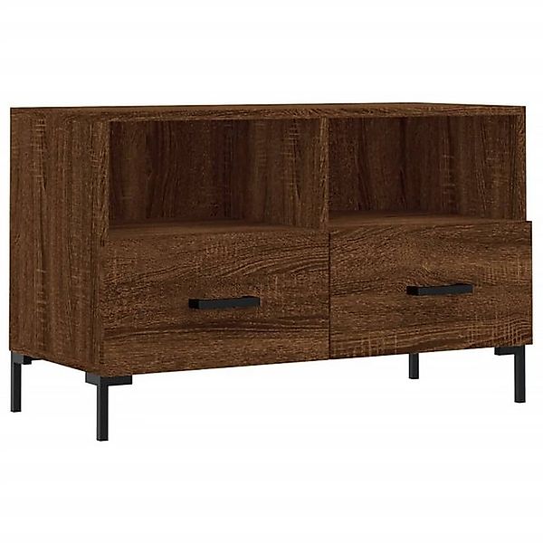 vidaXL TV-Schrank TV-Schrank Braun Eichen-Optik 80x36x50 cm Holzwerkstoff ( günstig online kaufen