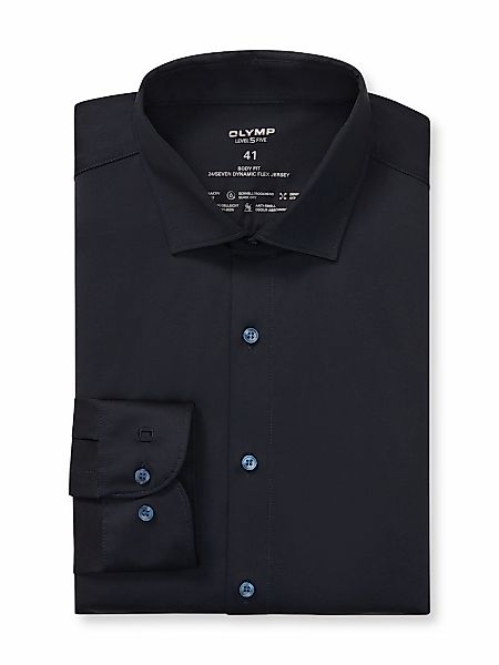OLYMP Langarmhemd "Level Five 24/Seven" Atmungsaktiv, Jersey, sehr dehnbar, günstig online kaufen