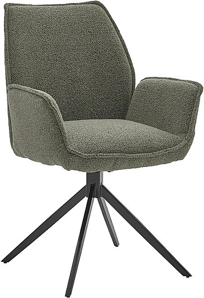 Musterring Esszimmerstuhl "Tiama", (Set), 2 St., Bouclé, Stativgestell aus günstig online kaufen