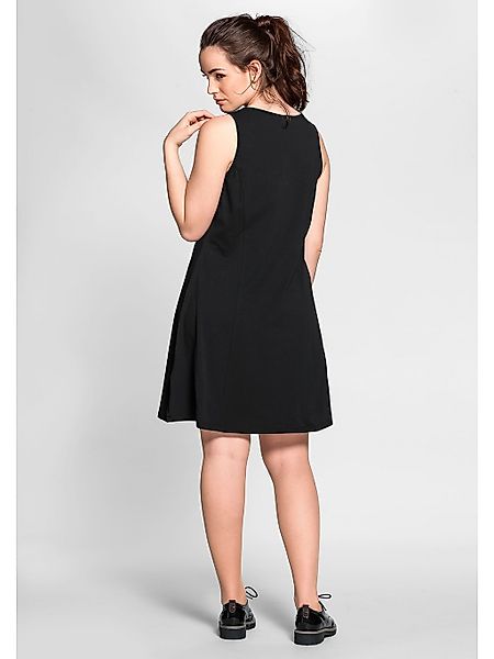 Sheego Jerseykleid "Große Größen", mit breiten Trägern günstig online kaufen