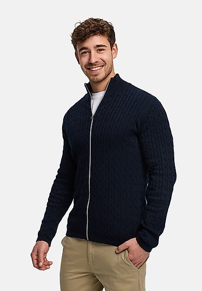 Kronstadt Strickjacke Herren KSCable Herrenstrickjacke aus hochwertigem Jaq günstig online kaufen