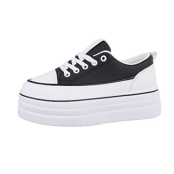Ital-Design Damen Low-Top Freizeit Sneaker Flach günstig online kaufen