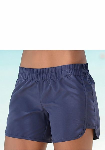 LASCANA Badeshorts elastisches Bündchen, mit Gesäßtasche, softe Microfaser- günstig online kaufen