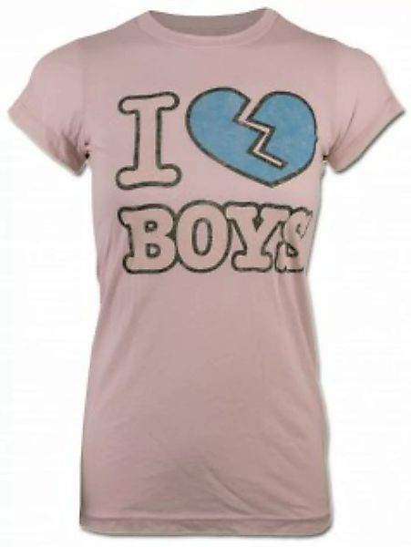 Local Celebrity Damen T-Shirt I Love Boys günstig online kaufen