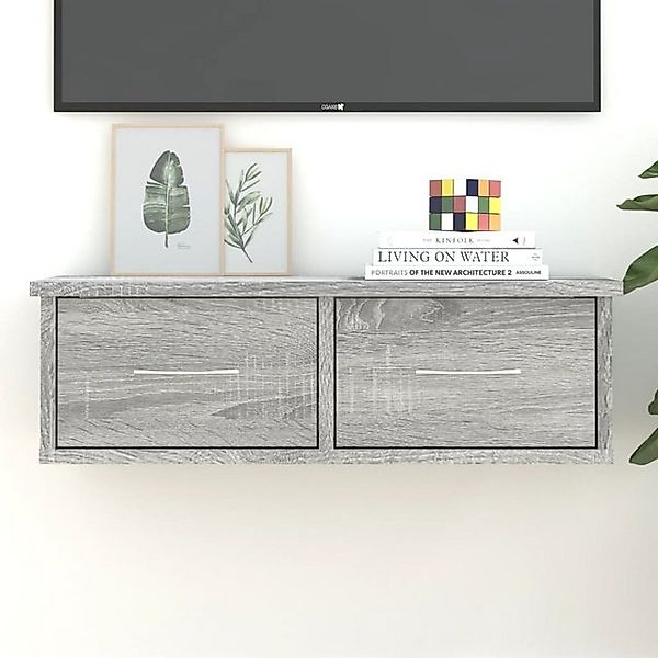 vidaXL TV-Schrank TV Schrank Hängeschrank Wandschrank Lowboard Grau Sonoma günstig online kaufen