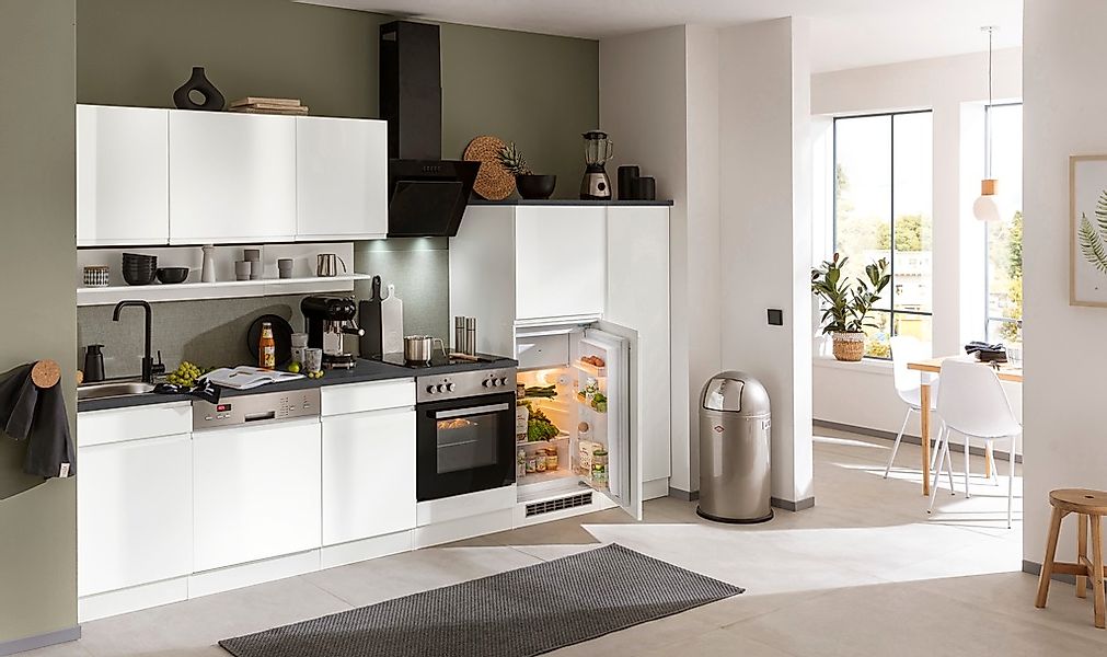 KOCHSTATION Küchenzeile »KS-Virginia« Breite 330 cm, wahlweise mit E-Geräte günstig online kaufen