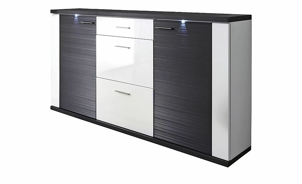 uno Sideboard   Titan ¦ grau ¦ Maße (cm): B: 194 H: 108 T: 42.0 Kommoden & günstig online kaufen