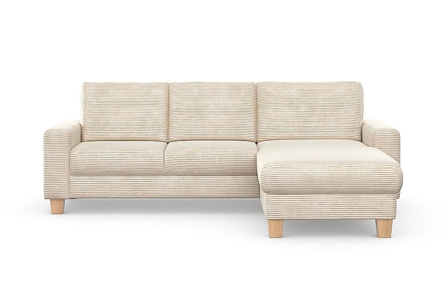 Home affaire Ecksofa »Summer L-Form«, mit Recamiere, mit oder ohne Bettfunk günstig online kaufen
