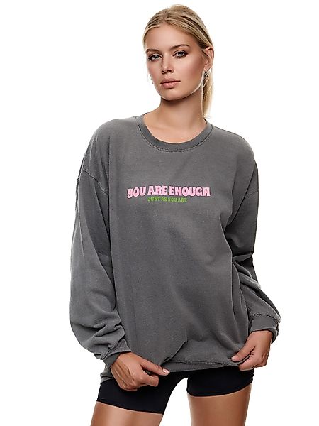 Worldclassca Sweatshirt Worldclassca Oversized Sweatshirt YOU ARE ENOUGH Pr günstig online kaufen