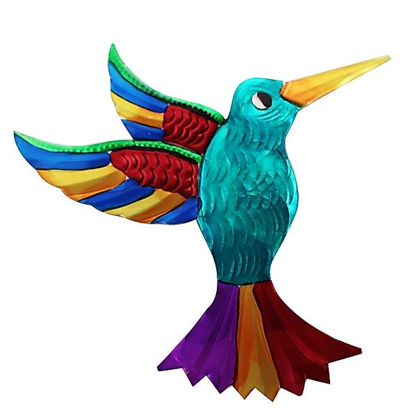mitienda Wanddekoobjekt Wanddeko Kolibri türkis, Dekoanhänger günstig online kaufen
