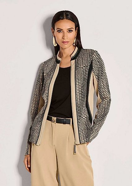 MADELEINE Kurzblazer Moderner Businessblazer mit All-Over-Print Blazer im s günstig online kaufen