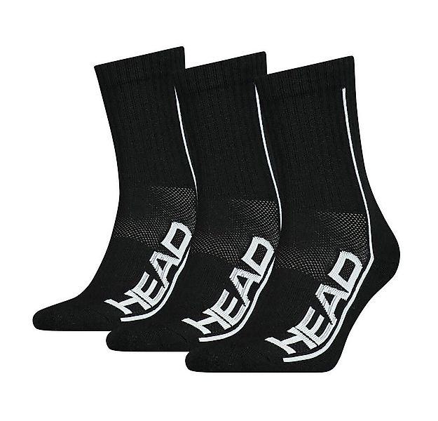 Head Tennissocken Crew Performance schwarz/weiss Herren - 3 Paar günstig online kaufen