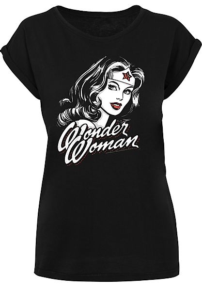 F4NT4STIC T-Shirt "DC Comics Wonder Woman Hint Of Red", Print günstig online kaufen