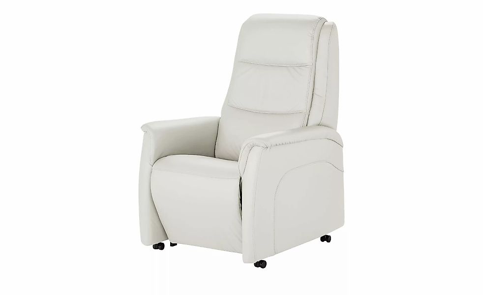 Hukla Ledersessel mit verschiedenen Funktionen Dean ¦ weiß ¦ Maße (cm): B: günstig online kaufen